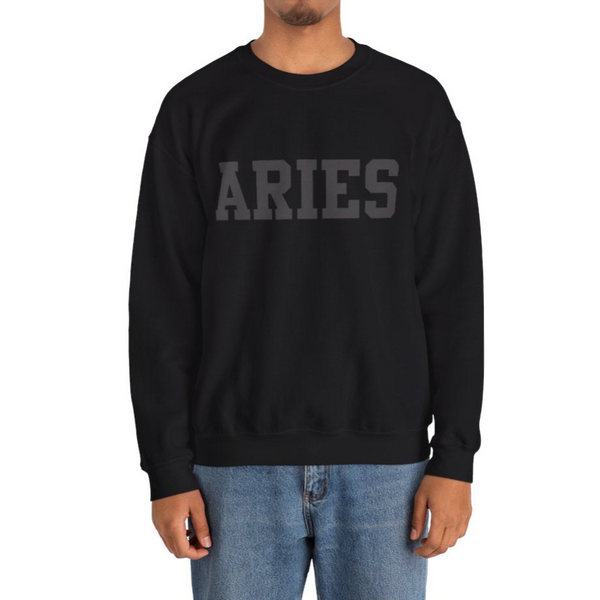 ♈Custom Zodiac Puff Print Crewneck-Aries Crewneck