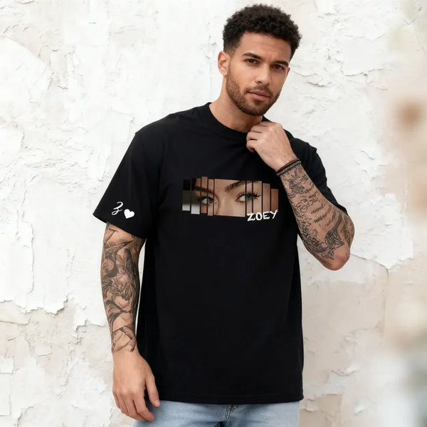 Custom Eyes Shirt, Girlfriend Eyes Tee