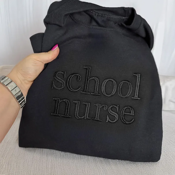 Custom Embroidered Pastel Colors Career Sweatshirt