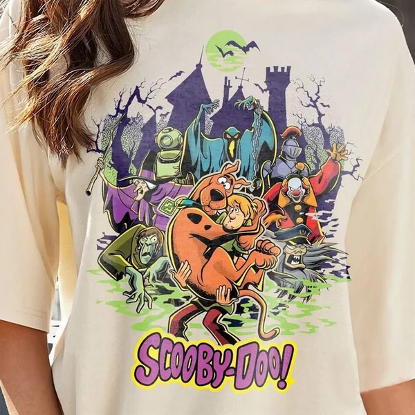 Vintage Scooby Shirt, 90s Halloween Movie T-Shirt