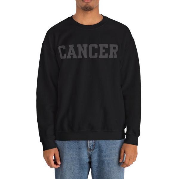 ♋Custom Zodiac Puff Print Crewneck-Cancer Crewneck
