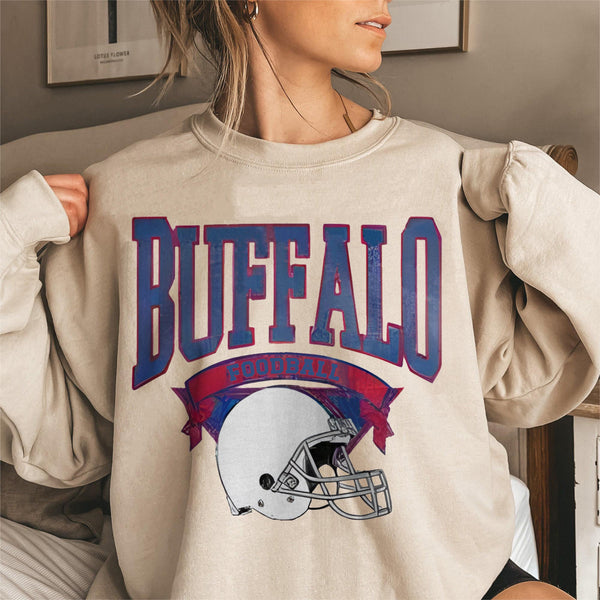 Vintage Football T-Shirt/Sweatshirt/Hoodie Hometown Pullover