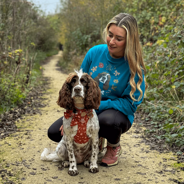 Printed Pet Portrait Organic Christmas Jumper