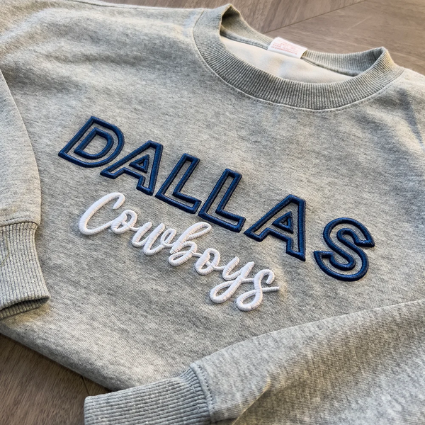 Custom 3D Puff Embroidered Team Sweatshirt/T-Shirt – Personalized Logo and Name Hoodie for Sports & Groups