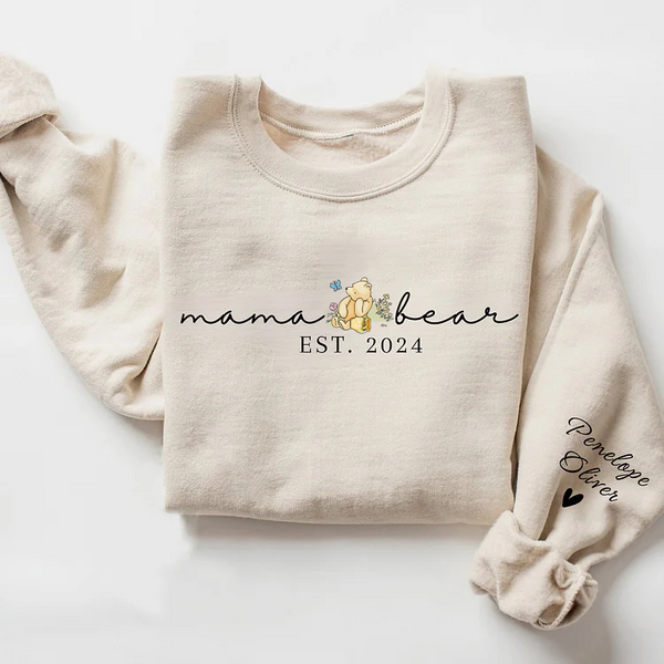 Custom Mama Bear Sweatshirt/Hoodie