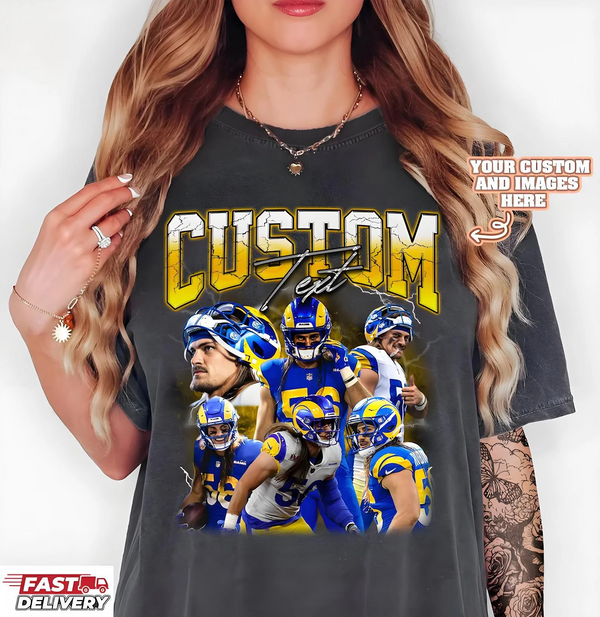 Custom Football Bootleg Shirt