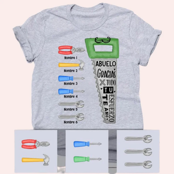Grandpa Spanish Padre Abuelo T Shirt