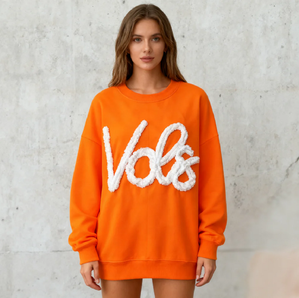 Custom Chenille Embroidered Team Sweatshirt