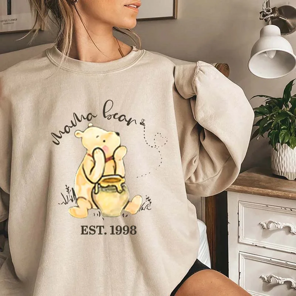Personalized Mama Bear Sweatshirt, Gift For Mom