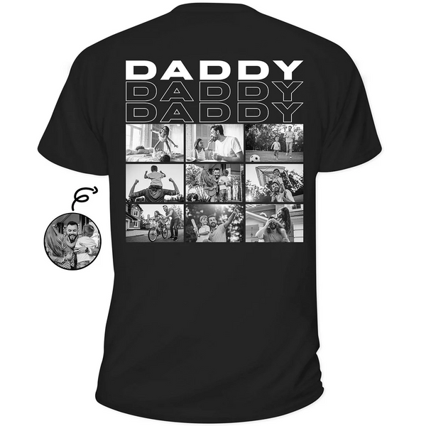 Father's Day Exclusive: Customize Your Own Photo Tops - Personalized Unisex T-Shirt, Hoodie, Sweatshirt