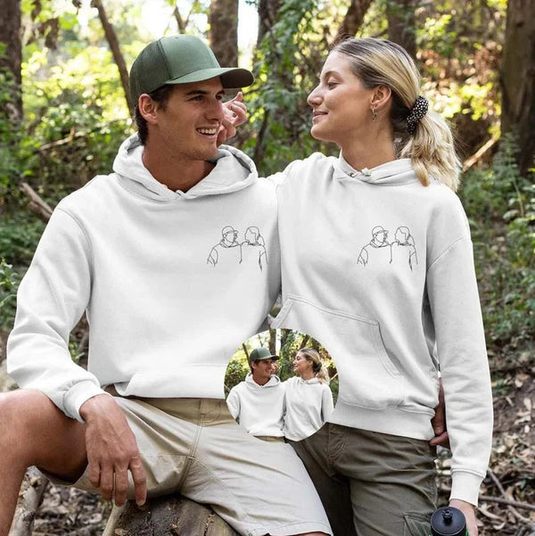 Custom Embroidered Sweatshirts, Hoodies & T-Shirts - Best Anniversary Gifts