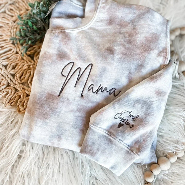 Personalized MAMA Sweatshirt,Mama Sweatshirt With Kids Names,Gifts For Mom