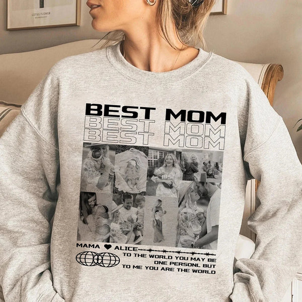 Unique Custom Photo Tee🎁Gift For Mom